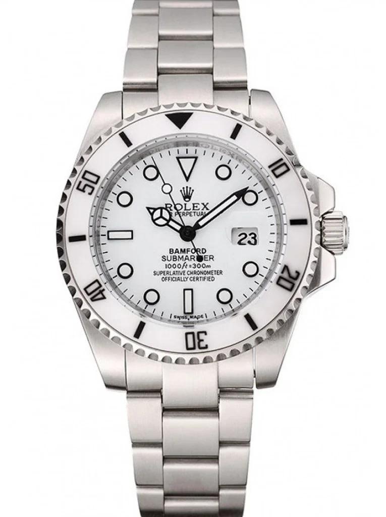 Rolex Full White Submarine