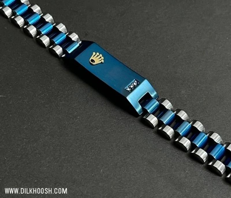 Men's Bracelet Stainless Steel Crown